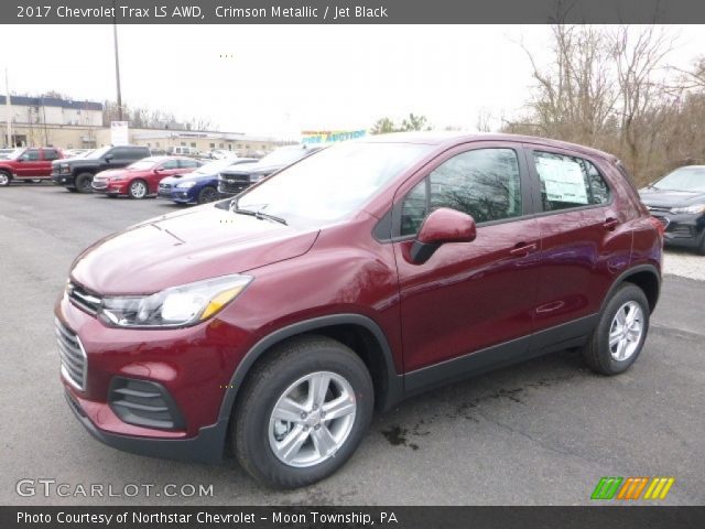 2017 Chevrolet Trax LS AWD in Crimson Metallic
