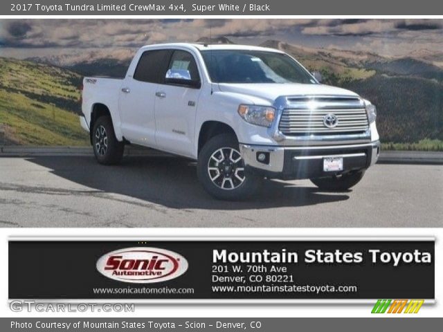 2017 Toyota Tundra Limited CrewMax 4x4 in Super White