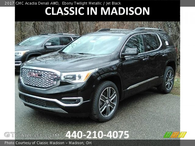 2017 GMC Acadia Denali AWD in Ebony Twilight Metallic