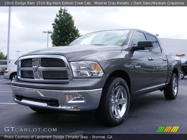 2009 Dodge Ram 1500 Big Horn Edition Crew Cab in Mineral Gray Metallic