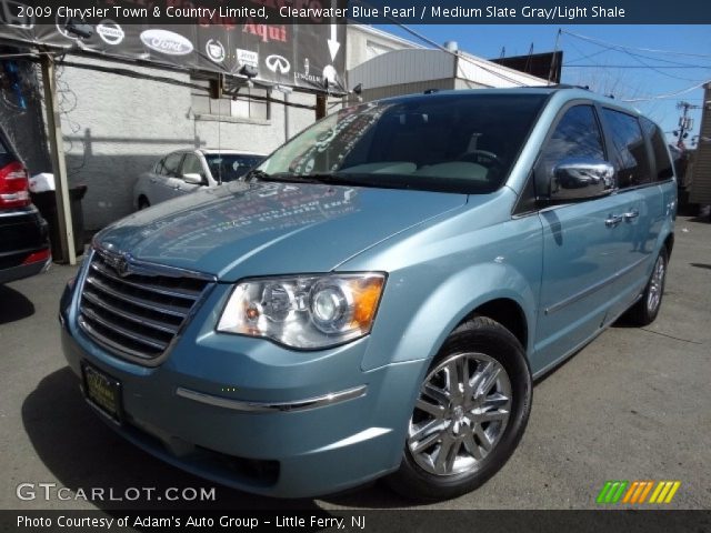 2009 Chrysler Town & Country Limited in Clearwater Blue Pearl