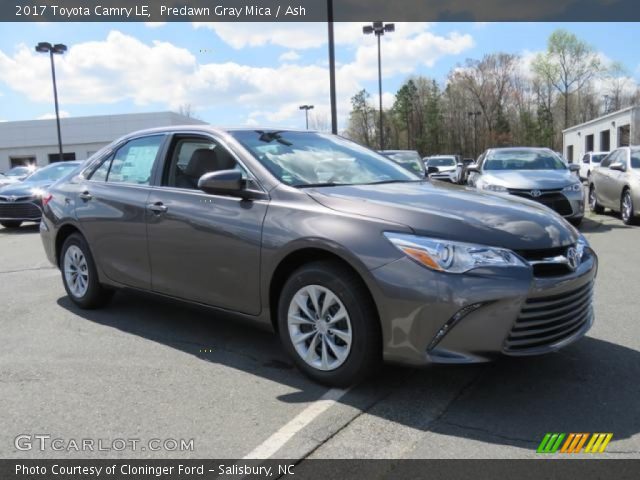 2017 Toyota Camry LE in Predawn Gray Mica