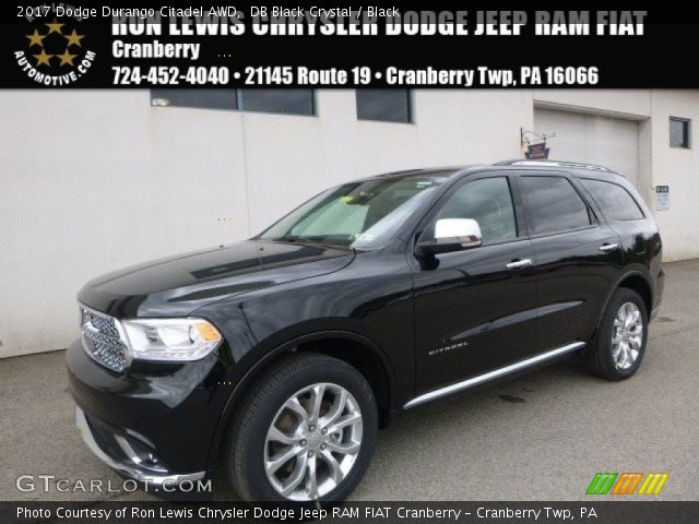2017 Dodge Durango Citadel AWD in DB Black Crystal