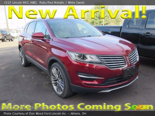 2015 Lincoln MKC AWD in Ruby Red Metallic