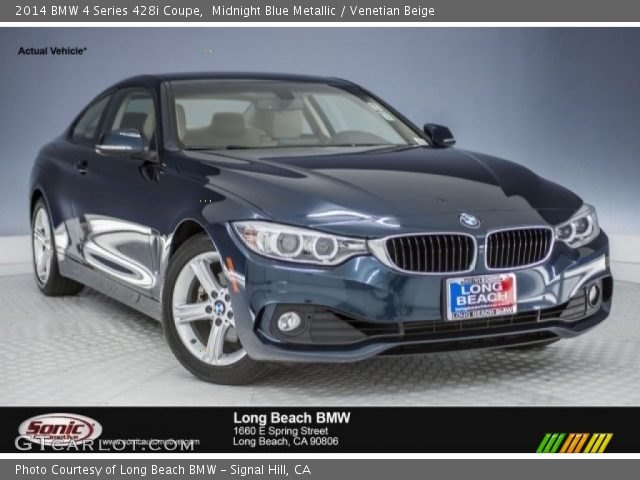 2014 BMW 4 Series 428i Coupe in Midnight Blue Metallic