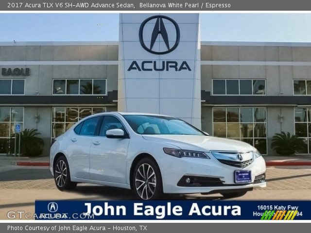 2017 Acura TLX V6 SH-AWD Advance Sedan in Bellanova White Pearl