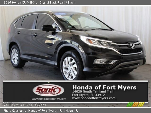 2016 Honda CR-V EX-L in Crystal Black Pearl