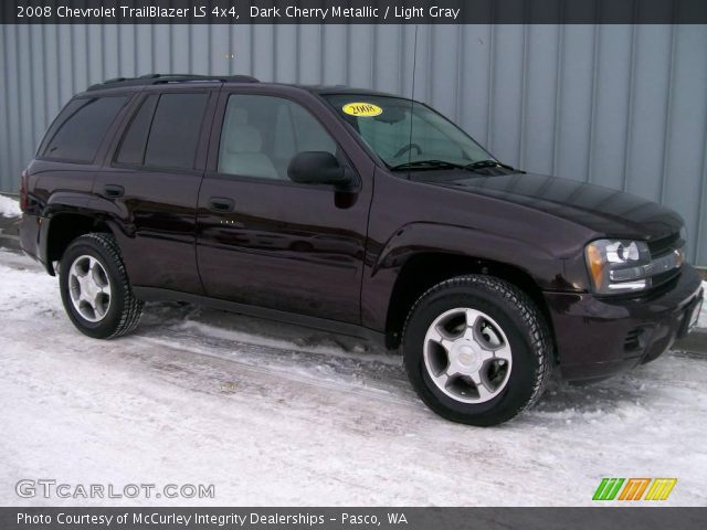 2008 Chevrolet TrailBlazer LS 4x4 in Dark Cherry Metallic
