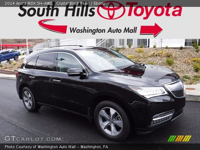 2014 Acura MDX SH-AWD in Crystal Black Pearl