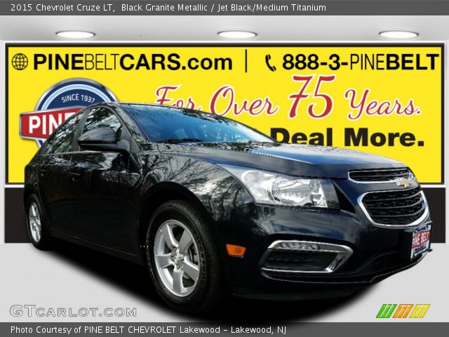 2015 Chevrolet Cruze LT in Black Granite Metallic