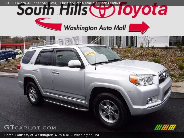 2012 Toyota 4Runner SR5 4x4 in Classic Silver Metallic