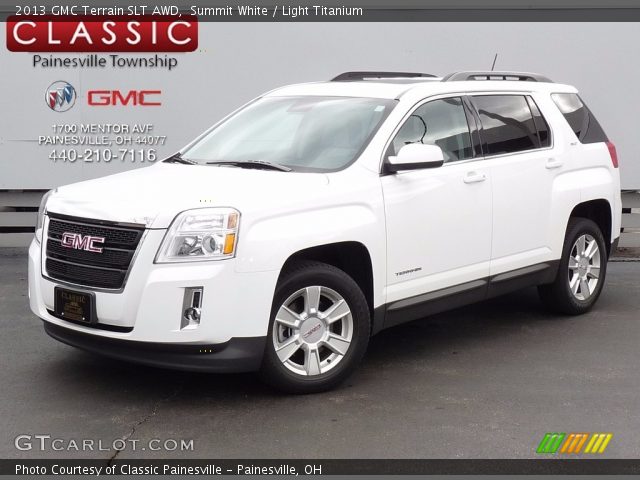 2013 GMC Terrain SLT AWD in Summit White