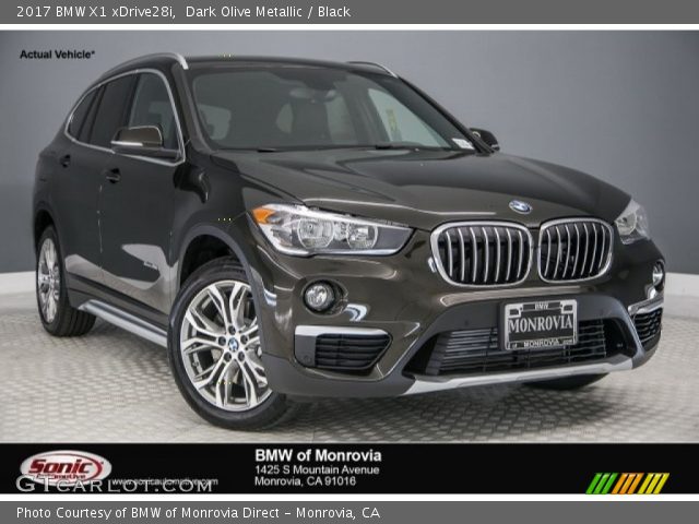 2017 BMW X1 xDrive28i in Dark Olive Metallic