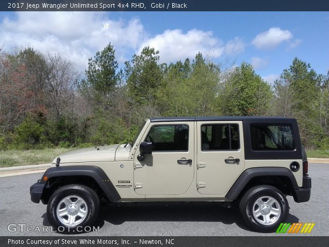 2017 Jeep Wrangler Unlimited Sport 4x4 RHD in Gobi