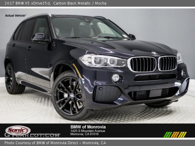 2017 BMW X5 xDrive35d in Carbon Black Metallic