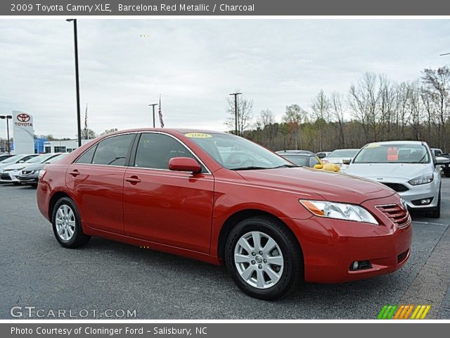 2009 Toyota Camry XLE in Barcelona Red Metallic