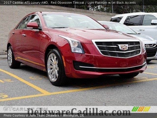 2017 Cadillac ATS Luxury AWD in Red Obsession Tintcoat