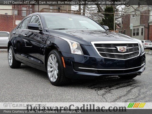 2017 Cadillac ATS AWD in Dark Adriatic Blue Metallic