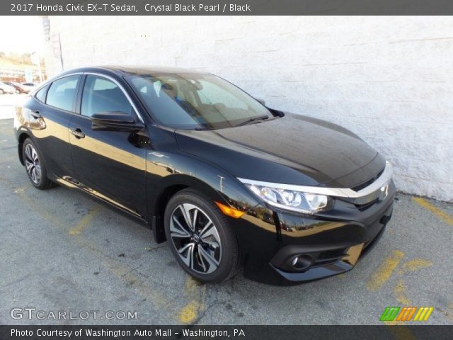 2017 Honda Civic EX-T Sedan in Crystal Black Pearl