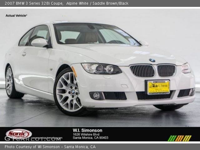 2007 BMW 3 Series 328i Coupe in Alpine White