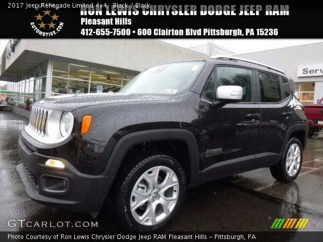 2017 Jeep Renegade Limited 4x4 in Black