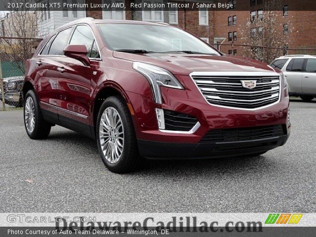 2017 Cadillac XT5 Premium Luxury AWD in Red Passion Tintcoat