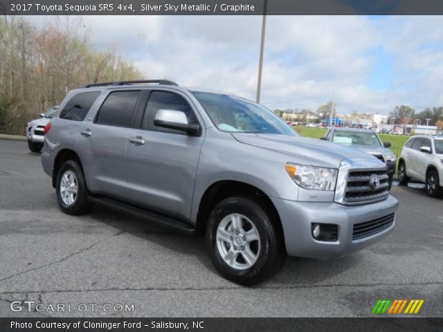 2017 Toyota Sequoia SR5 4x4 in Silver Sky Metallic