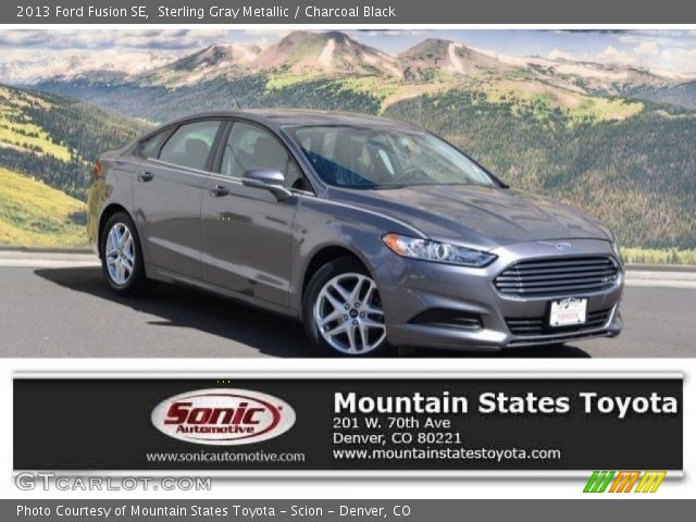 2013 Ford Fusion SE in Sterling Gray Metallic
