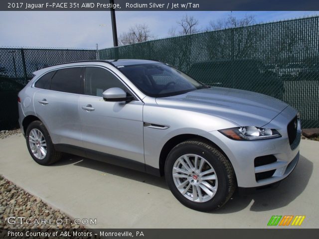 2017 Jaguar F-PACE 35t AWD Prestige in Rodium Silver