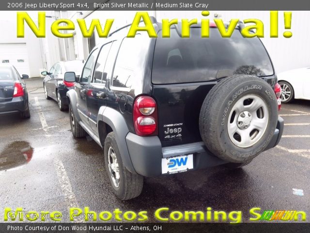 2006 Jeep Liberty Sport 4x4 in Bright Silver Metallic