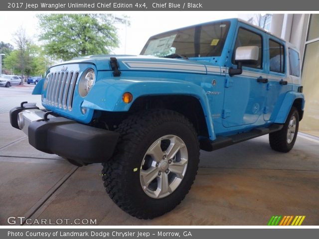2017 Jeep Wrangler Unlimited Chief Edition 4x4 in Chief Blue