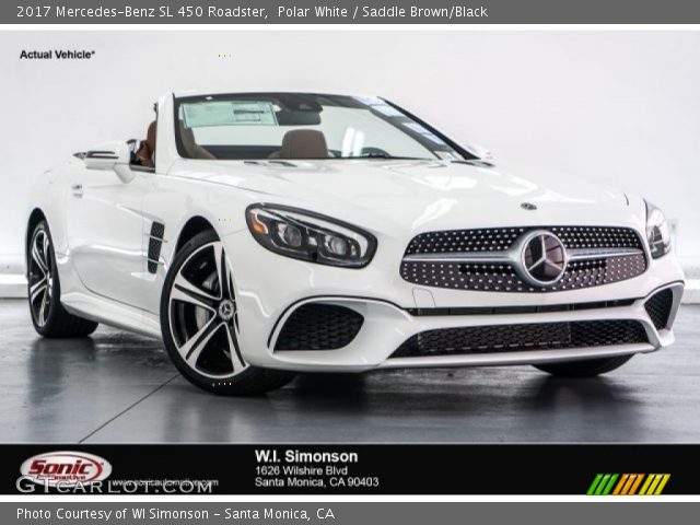 2017 Mercedes-Benz SL 450 Roadster in Polar White