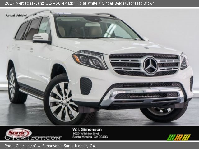 2017 Mercedes-Benz GLS 450 4Matic in Polar White