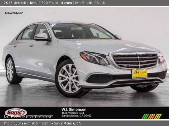 2017 Mercedes-Benz E 300 Sedan in Iridium Silver Metallic