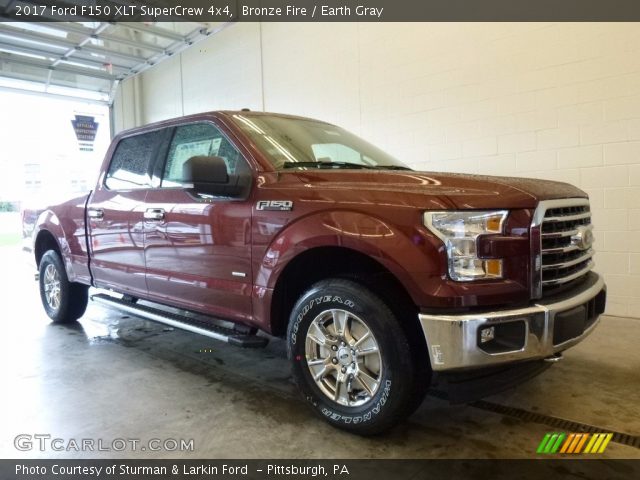 2017 Ford F150 XLT SuperCrew 4x4 in Bronze Fire