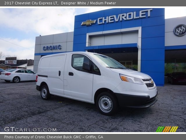 2017 Chevrolet City Express LT in Designer White