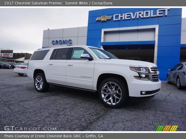 2017 Chevrolet Suburban Premier in Summit White