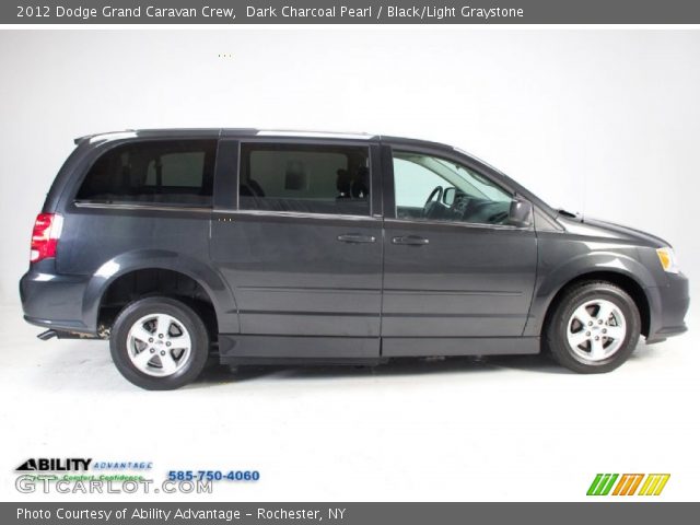 2012 Dodge Grand Caravan Crew in Dark Charcoal Pearl