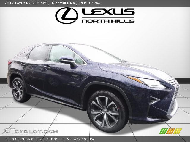 2017 Lexus RX 350 AWD in Nightfall Mica