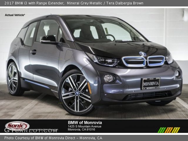 2017 BMW i3 with Range Extender in Mineral Grey Metallic