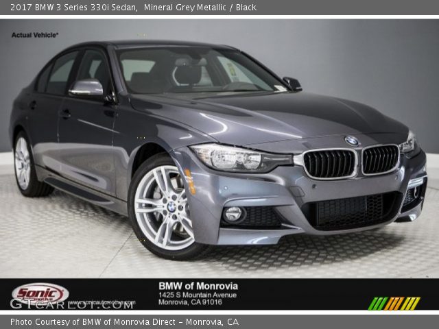 2017 BMW 3 Series 330i Sedan in Mineral Grey Metallic