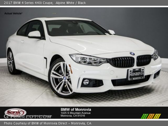 2017 BMW 4 Series 440i Coupe in Alpine White