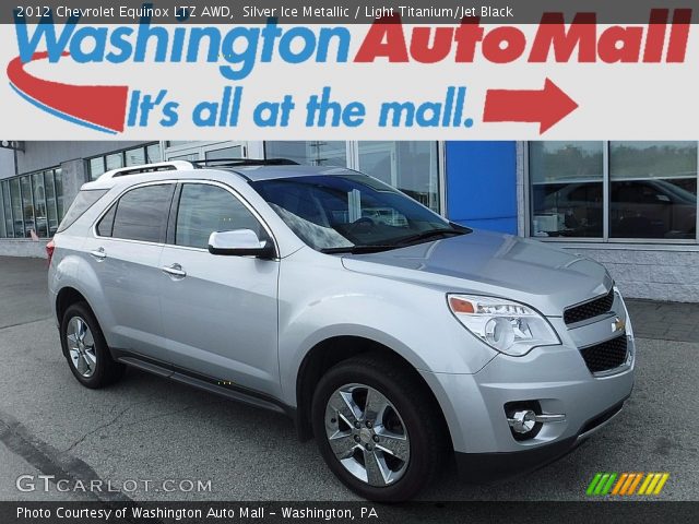 2012 Chevrolet Equinox LTZ AWD in Silver Ice Metallic