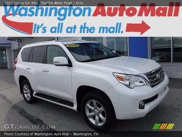 2010 Lexus GX 460 in Starfire White Pearl