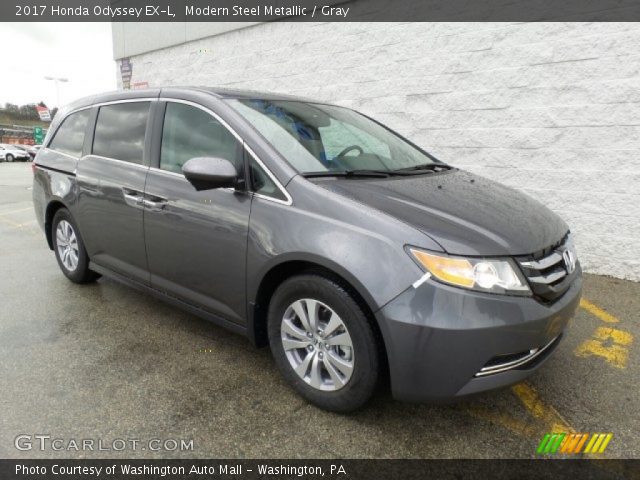 2017 Honda Odyssey EX-L in Modern Steel Metallic
