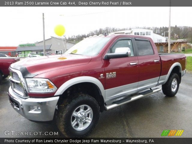 2013 Ram 2500 Laramie Crew Cab 4x4 in Deep Cherry Red Pearl