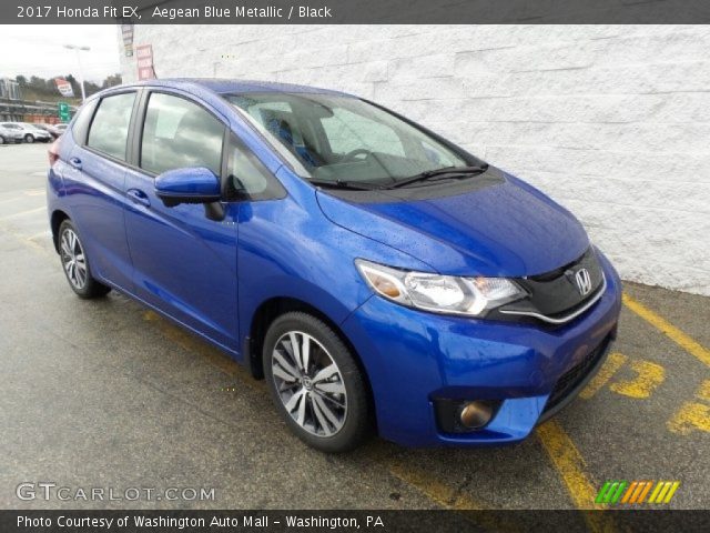 2017 Honda Fit EX in Aegean Blue Metallic