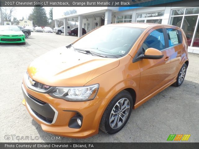 2017 Chevrolet Sonic LT Hatchback in Orange Burst Metallic