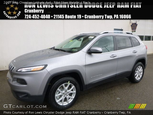 2017 Jeep Cherokee Latitude 4x4 in Billet Silver Metallic