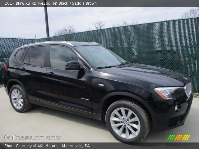 2017 BMW X3 xDrive28i in Jet Black